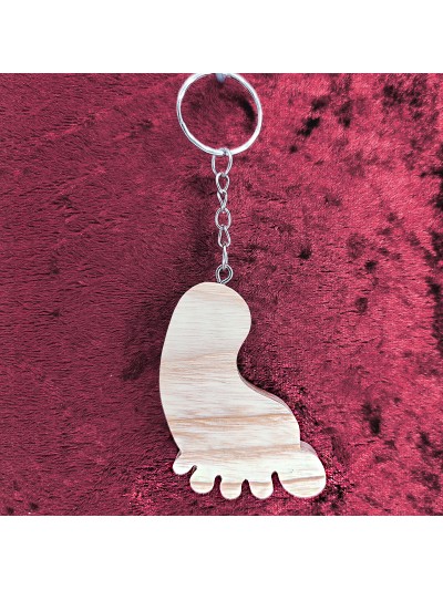 Porte Clés bois d'un pied...