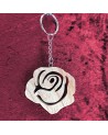 Porte-Clés bous d'un bouton de rose