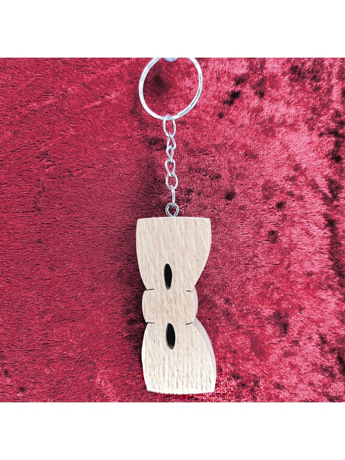 Porte Clés bois d'un nœud Eden Park