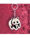 Port clés bois d'un panda