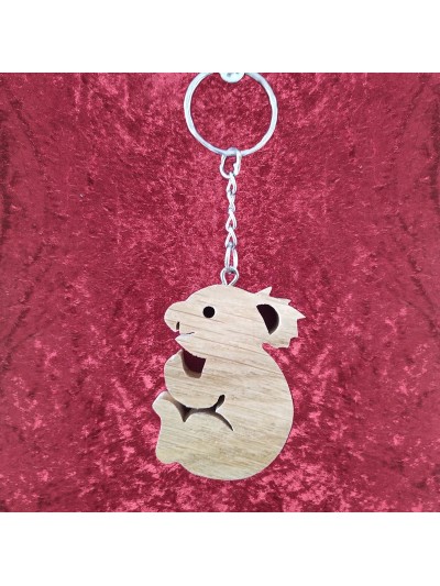 Porte Clés bois d'un Koala