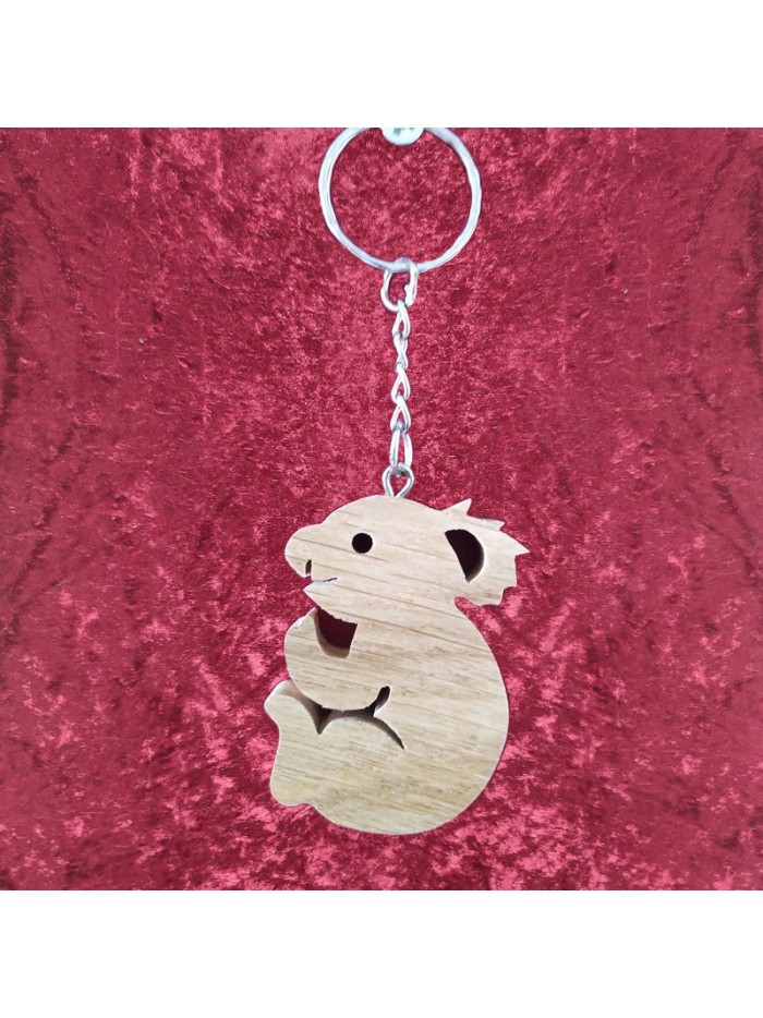 Porte Clés bois d'un Koala