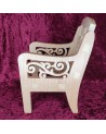 porte plante en bois d'une chaise