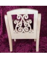 porte plante en bois d'une chaise
