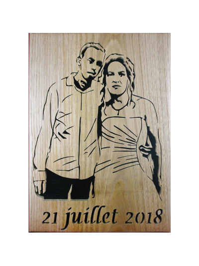 commande client de portrait
