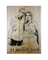 commande client de portrait