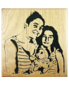 commande client de portrait