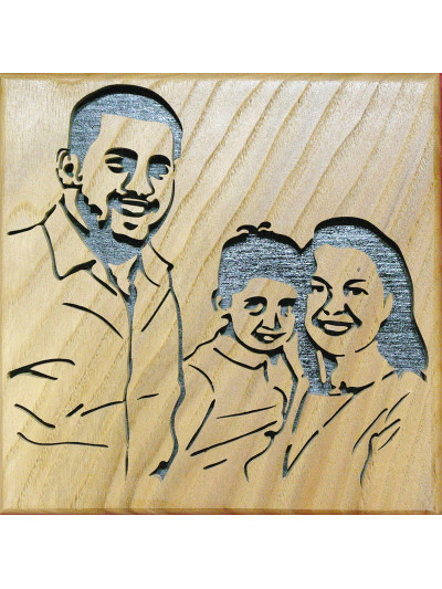 commande client de portrait