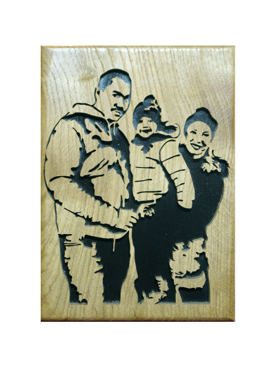 commande client de portrait