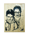 commande client de portrait