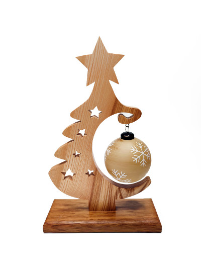 Sapin De Noël en bois Avec...