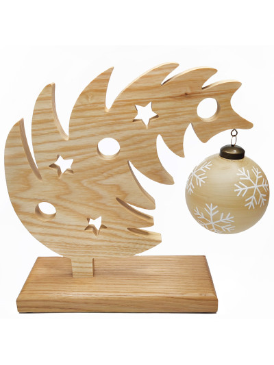 Sapin De Noël en bois Avec...