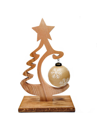 Sapin De Noël en bois Avec...