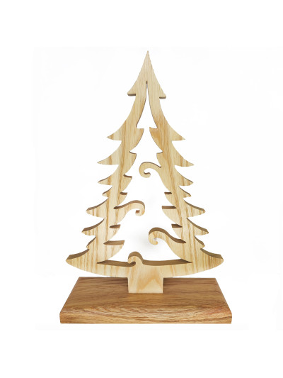 Sapin de noël en bois