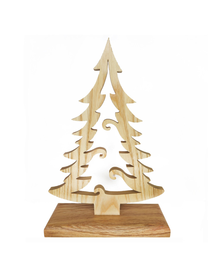 Sapin de noël en bois