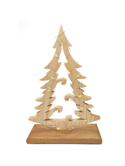 Sapin de noël en bois