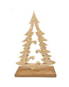Sapin de noël en bois