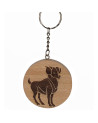 Porte Clés Signe Astrologique Bélier En Hêtre