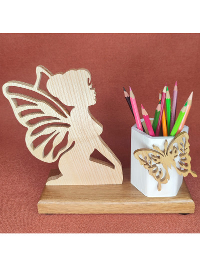 Pot à Crayons en bois d’une...