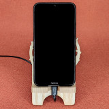 Station D'accueil en bois Pour Smartphone arbre de vie