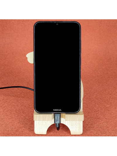 Station D'accueil en bois Pour Smartphone avec chien