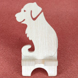 Station D'accueil en bois Pour Smartphone avec chien