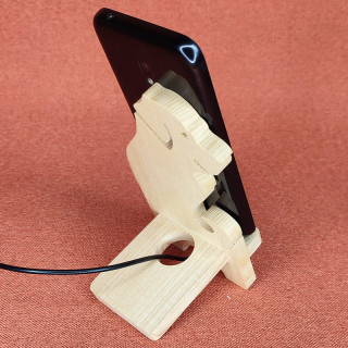 Station D'accueil Pour Smartphone avec un magnifique chient découpée