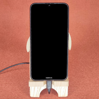 Station D'accueil Pour Smartphone avec une tortue et fleur d'hibiscus