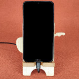 Station D'accueil en bois Pour Smartphone avec une guitare