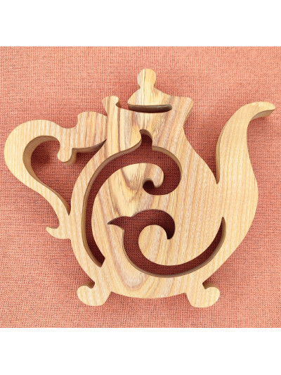 Dessous de plat en bois...