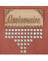 Pense-bête anniversaire en bois