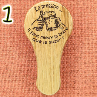 décapsuleur de poche personnalisable qui vous suivra partout en chêne