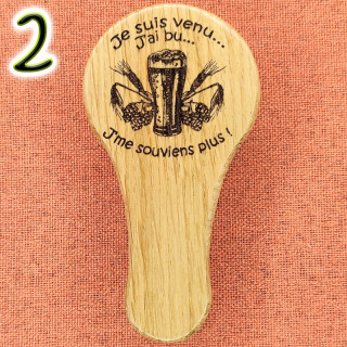 décapsuleur de poche personnalisable qui vous suivra partout en chêne