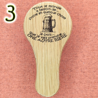 décapsuleur de poche personnalisable qui vous suivra partout en chêne