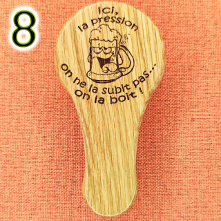 décapsuleur de poche personnalisable qui vous suivra partout en chêne