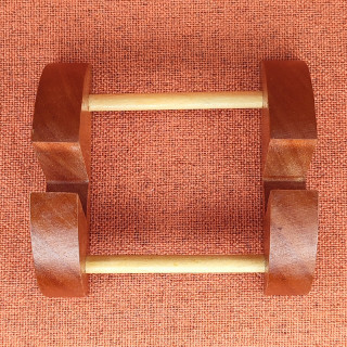 je vous propose un magnifique Support de carte de visite en méranti