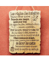 tableau humoristique WC