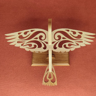 Superbe décorations  3D d'un magnifique oiseau aux ailes déployées