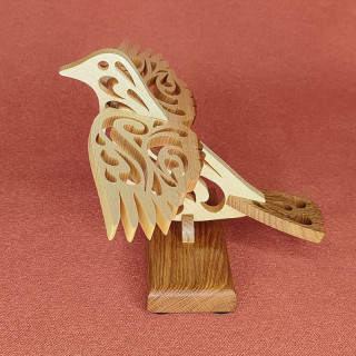 Superbe décorations  3D d'un magnifique oiseau aux ailes déployées