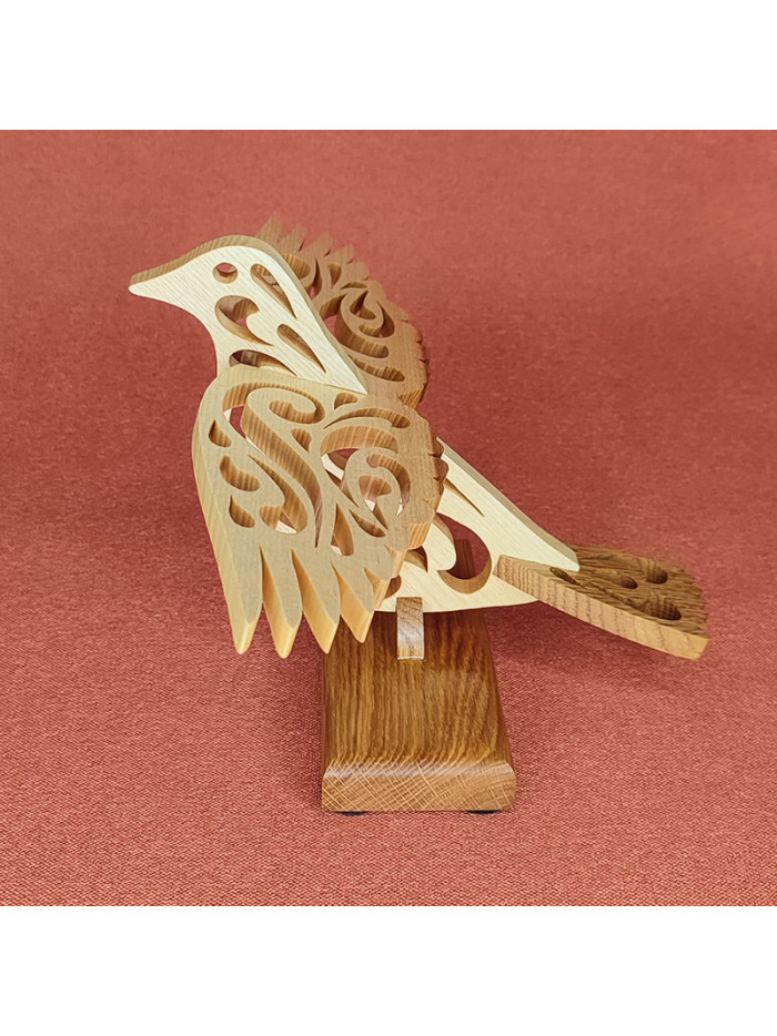 Super oiseau 3D en bois