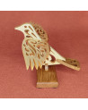 Super oiseau 3D en bois