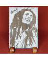 Gravure sur ardoise de Bob Marley