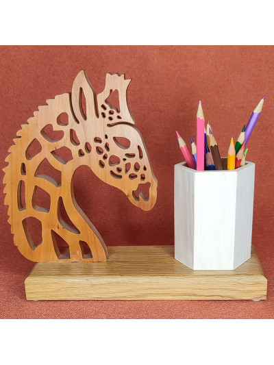 Pot à Crayons en bois D'une...