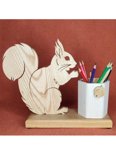 Pot à Crayons en bois d'un...