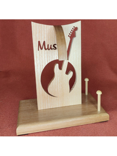 Support casque audio "guitare"