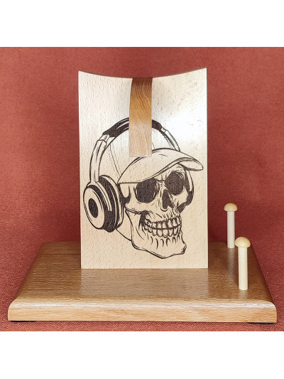 Support casque audio "tête...