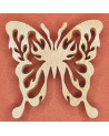 Dessous De Plat en bois d'un magnifique papillon