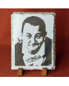 Gravure Sur Ardoise De Coluche