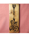 tableau bois Guitare tribale