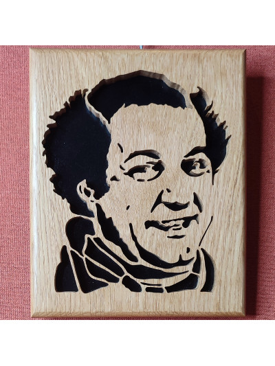 Tableau Bois De Coluche